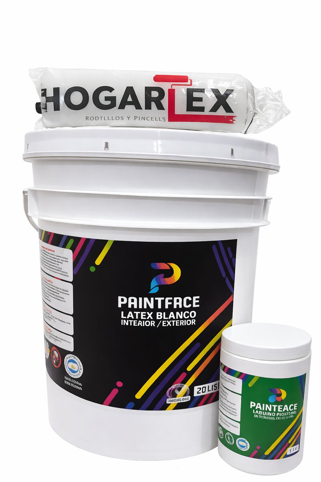 Látex Eco + Rodillo + Enduido