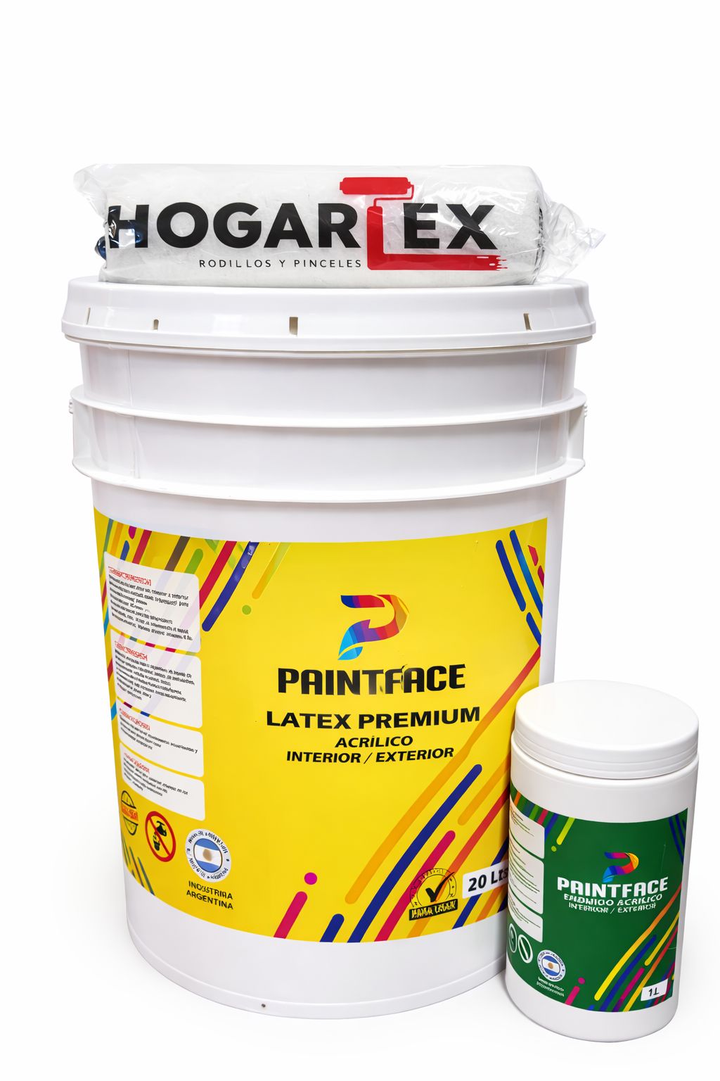 Látex Premium + Rodillo + Enduido